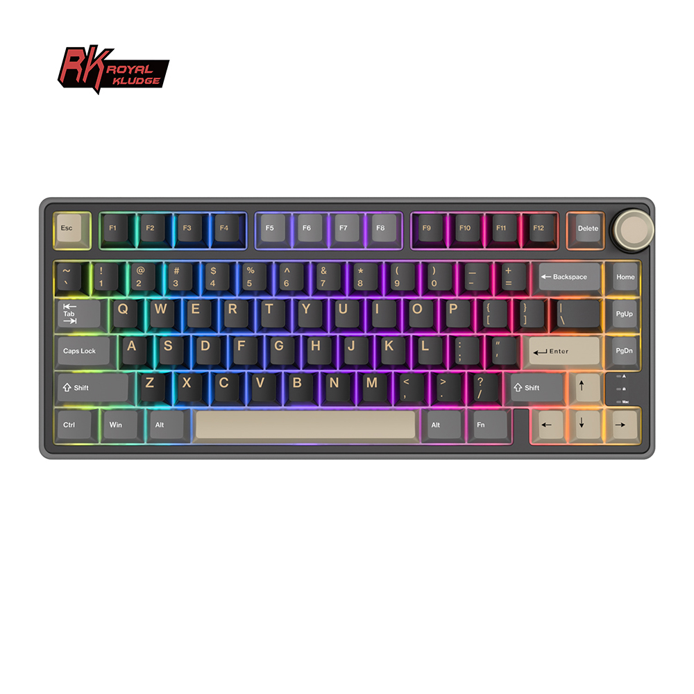 Gaming Keyboard Hot Swappable - Royal Kludge RK R75 Przewodowa klawiatura