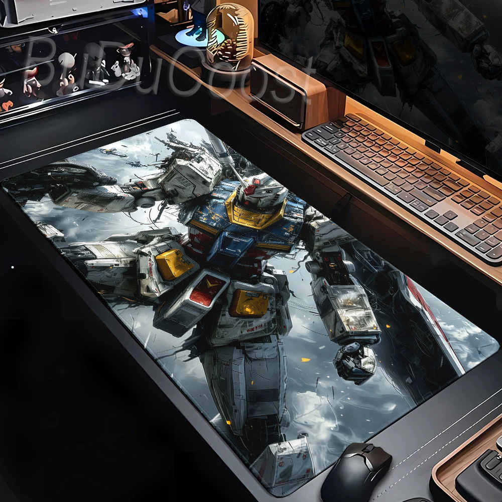 Gaming Keyboard Higround - Podkładka pod mysz XXL antypoślizgowa Gundam