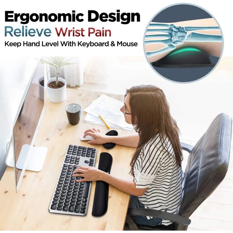 Ergonomiczna podkładka pod nad – Gaming Keyboard Easy To Clean recenzja i cena