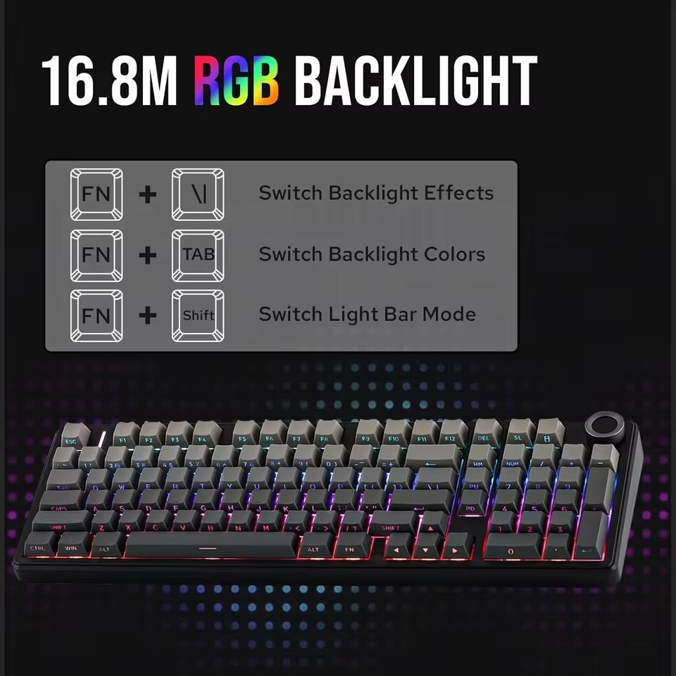 Klawiatura mechaniczna gamingo – Gaming Keyboard Hot Swappable recenzja i cena