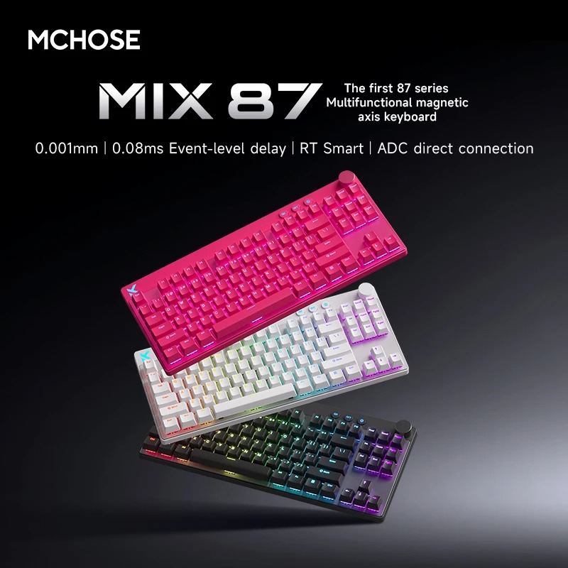 Klawiatura magnetyczna Mchose  – Gaming Keyboard Hot Swappable recenzja i cena