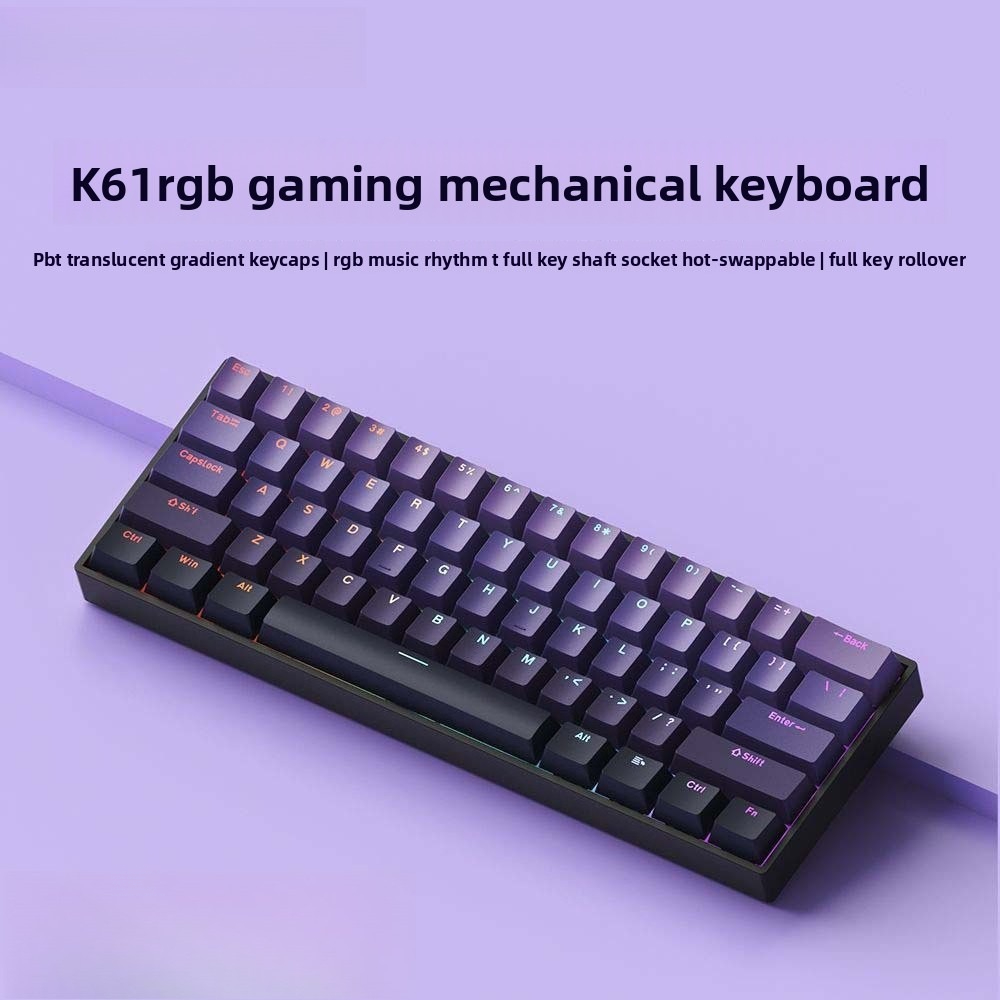 Klawiatura 60% Bezprzewodowa B – Gaming Keyboard Mobile recenzja i cena