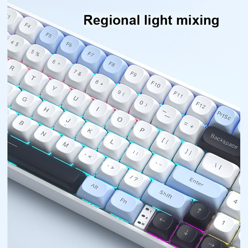 Bezprzewodowa klawiatura mecha – Gaming Keyboard Hot Swappable recenzja i cena