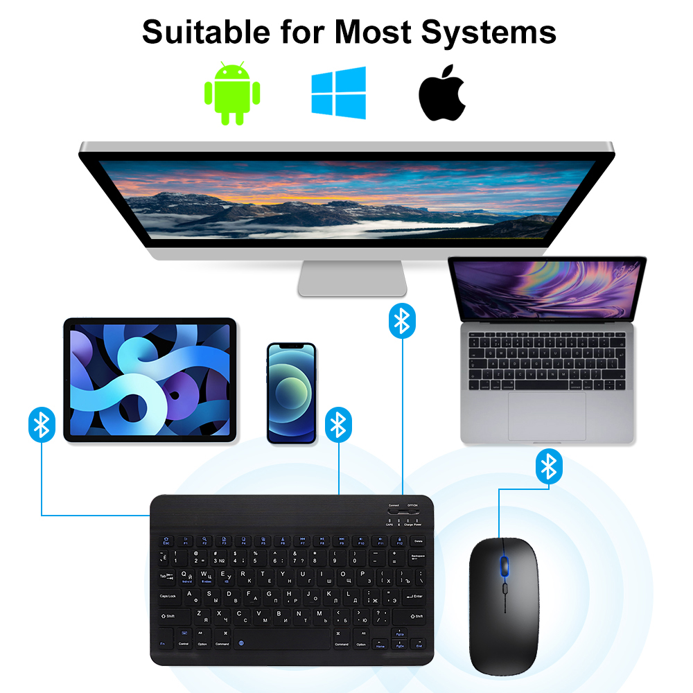 Klawiatura i mysz Bluetooth do – Gaming Keyboard Mini recenzja i cena
