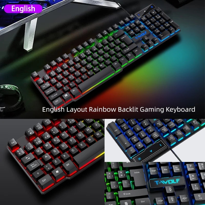 Zestaw 5-w-1: Klawiatura do gi – Gaming Keyboard Mouse And Headset Combo recenzja i cena
