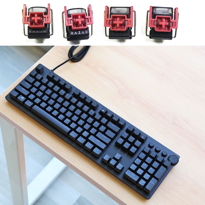 4 szt. V2 Slient Liner czerwon – Gaming Keyboard Hot Swappable recenzja i cena