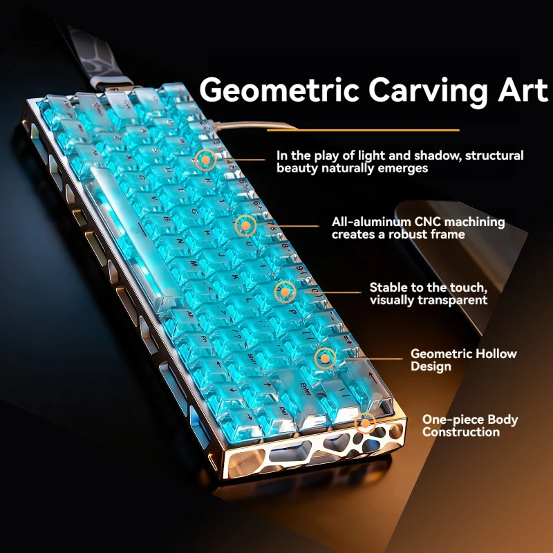 Klawiatura mechaniczna do gier – Gaming Keyboard Hot Swappable recenzja i cena