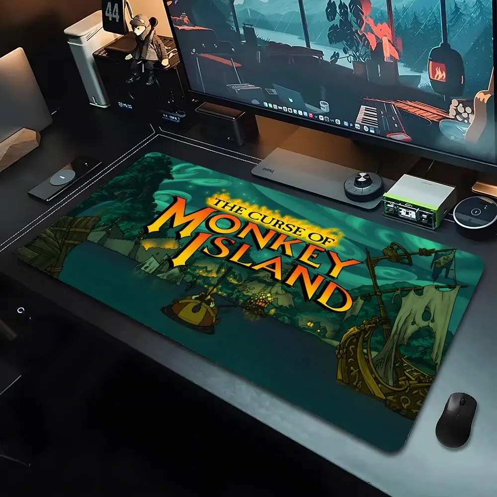 Podkładka pod mysz Monkey Isla – Gaming Keyboard Easy To Clean recenzja i cena