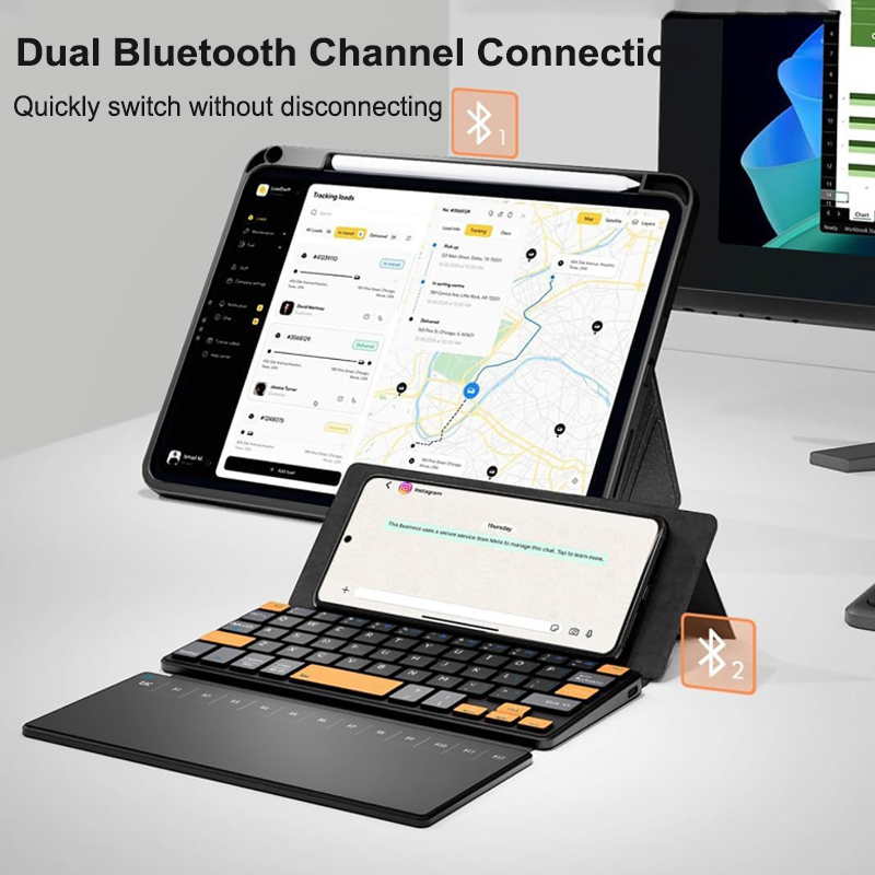 Składana klawiatura z touchpad – Gaming Keyboard Mobile recenzja i cena