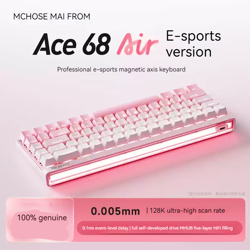 Klawiatura mechaniczna Mchose  – Gaming Keyboard He recenzja i cena
