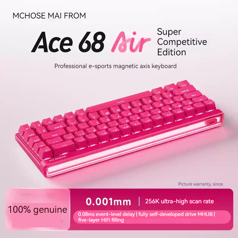 Klawiatura mechaniczna Mchose  – Gaming Keyboard He recenzja i cena