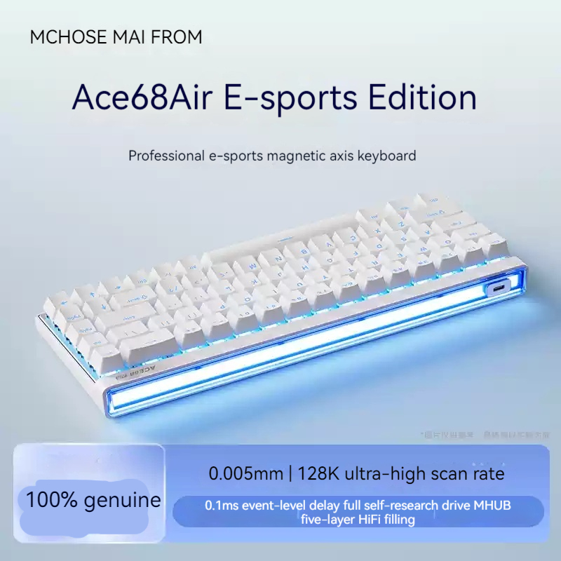 Klawiatura mechaniczna Mchose  – Gaming Keyboard He recenzja i cena