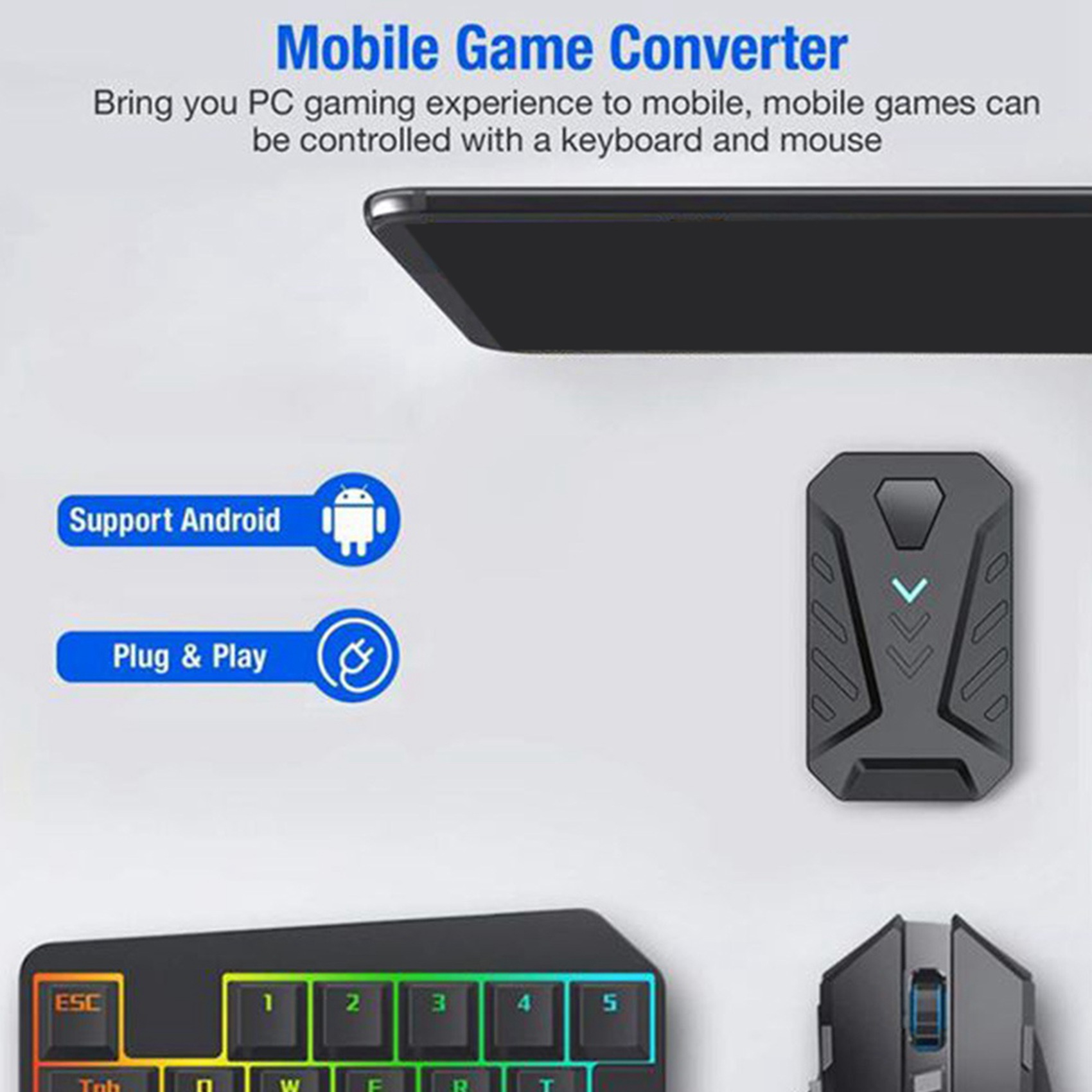 -A94Z Przenośny adapter do kla – Gaming Keyboard Mobile recenzja i cena